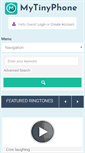 Mobile Screenshot of mytinyphone.com